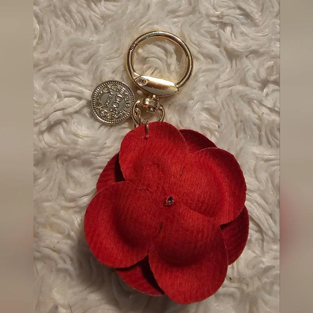 Hot Pink Camila Rose Keychain Purse Charm NWOT - Picture 4 of 5